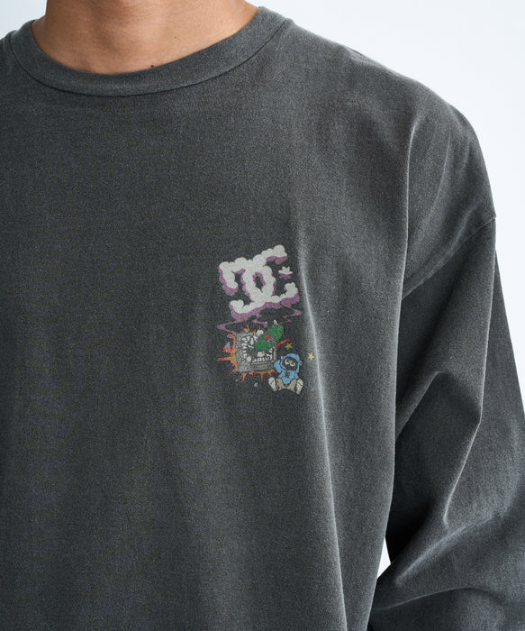 【OUTLET】DC Shoes  25 CLASH DECK LS 長袖Tシャツ メンズ