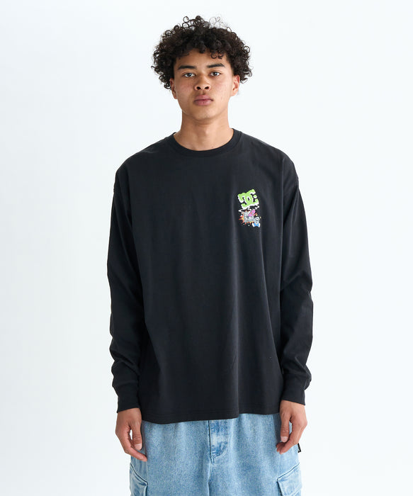 OUTLET】DC Shoes 25 CLASH DECK LS 長袖Tシャツ メンズ OUTLET】DC Shoes 25 CLASH DECK LS 長袖Tシャツ メンズ