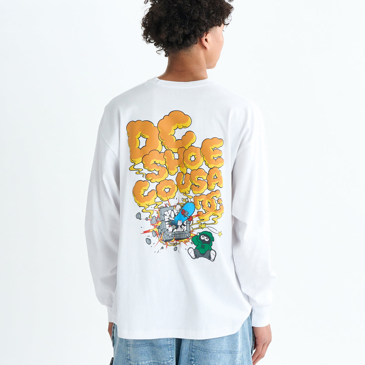 ここです！！！ SALE】DC Shoes 25 CLASH DECK LS 長袖Tシャツ メンズ