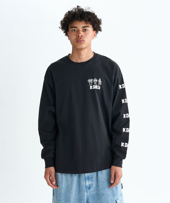 【OUTLET】DC Shoes 25 PLAYTIME LS 長袖Tシャツ メンズ