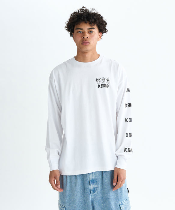 【OUTLET】DC Shoes 25 PLAYTIME LS 長袖Tシャツ メンズ