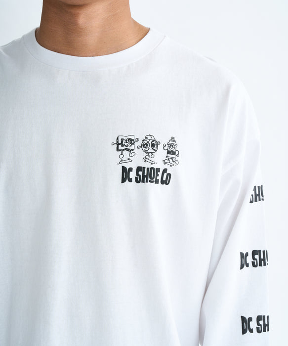 【OUTLET】DC Shoes 25 PLAYTIME LS 長袖Tシャツ メンズ