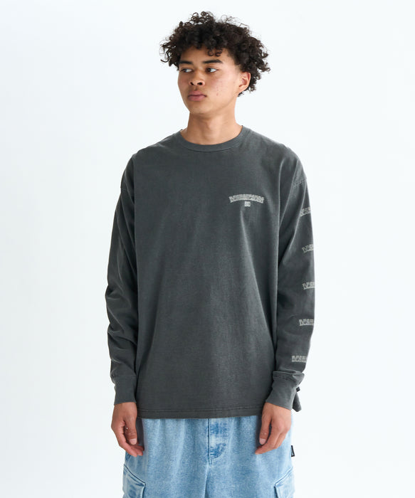 【OUTLET】DC Shoes 25 SKATE SKULL LS 長袖Tシャツ メンズ