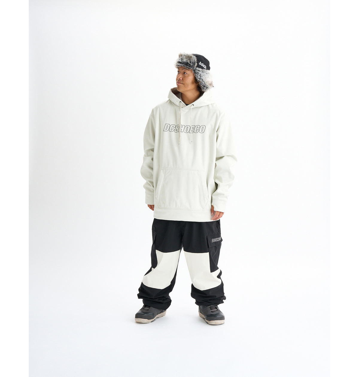DC スノーボードウェア フード付き JP_doc243936_wht_01_1200x1260_