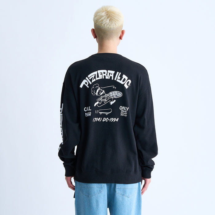 【OUTLET】DC Shoes 24 PIZZERIA CREWNECK PULLOVER