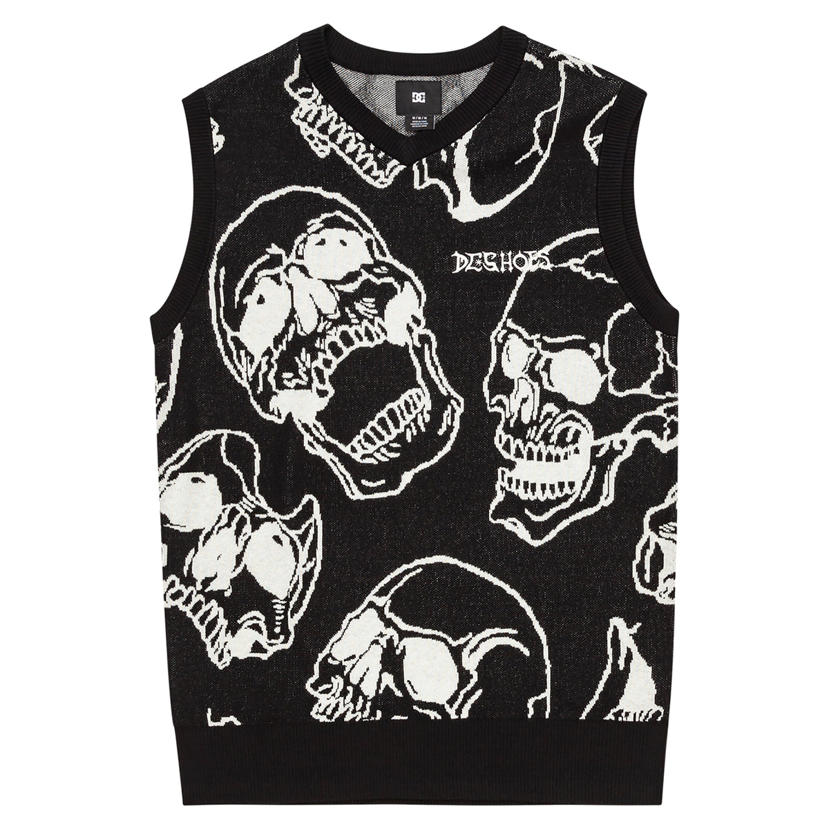 OUTLET】DC Shoes FRACTURE SWEATER VEST メンズ ニットベスト