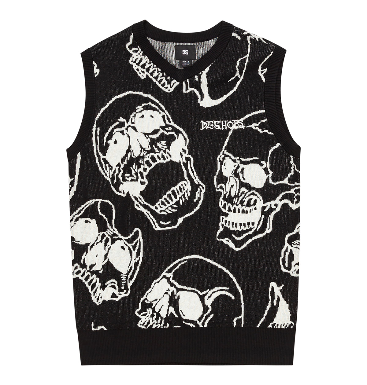 OUTLET】DC Shoes FRACTURE SWEATER VEST メンズ ニットベスト
