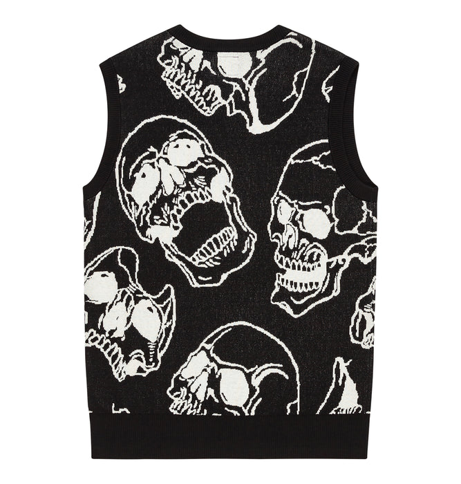 【OUTLET】DC Shoes FRACTURE SWEATER VEST メンズ ニットベスト