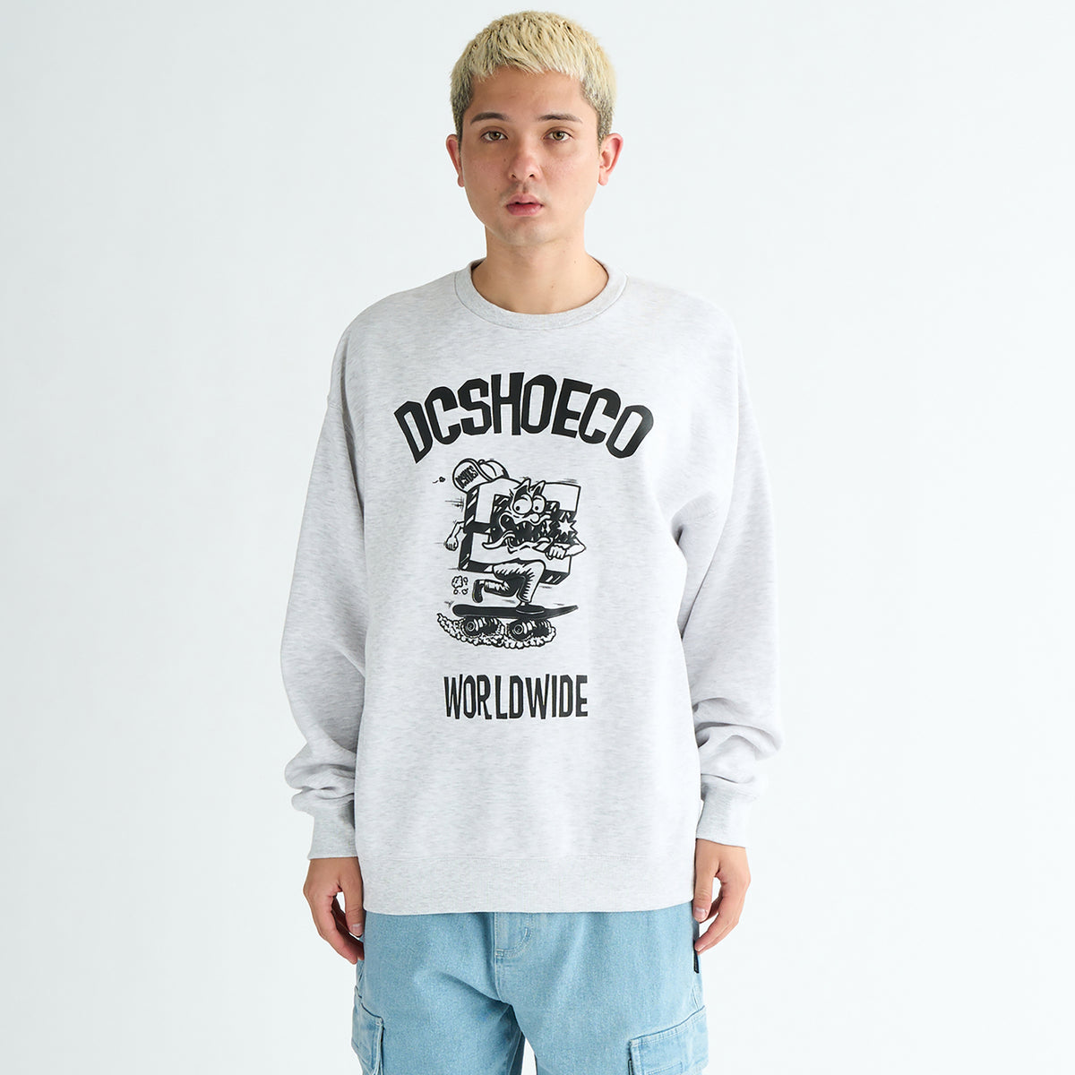 OUTLET FAMILY SALE】DC Shoes 25 PLAY SKATE CREW メンズ プル