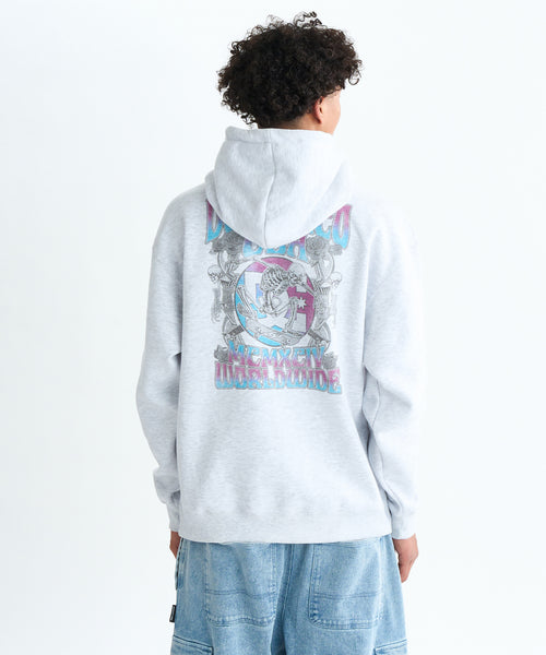 OUTLET FAMILY SALE】DC Shoes 25 ROCKSKULL PH フーディ パーカー 裏