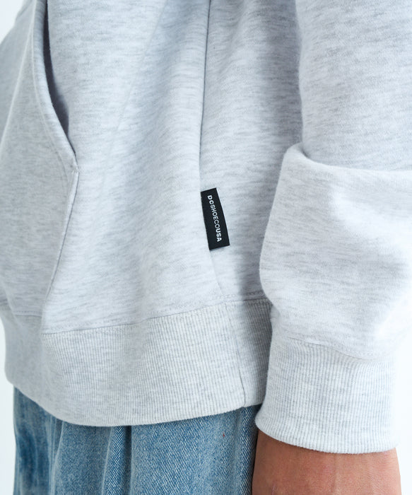 【OUTLET】DC Shoes 25 ROCKSKULL PH フーディ パーカー 裏起毛 メンズ