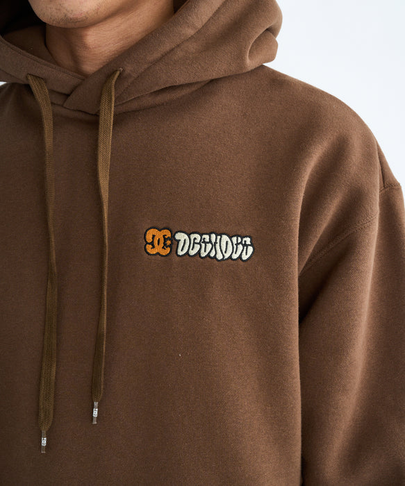 【OUTLET】DC Shoes 25 SK CREW PH フーディ パーカー 裏起毛 メンズ
