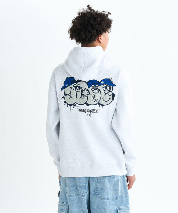 OUTLET】DC Shoes 25 SK CREW PH フーディ パーカー 裏起毛 メンズ