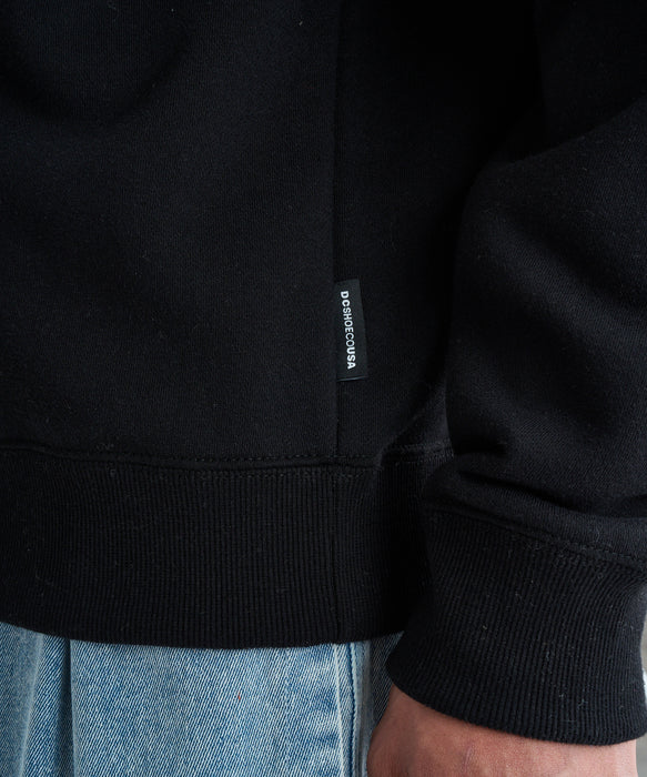 DC Shoes 25 NAUGHTY BOYS CREWNECK PULLOVER プルオーバー 裏起毛 メンズ