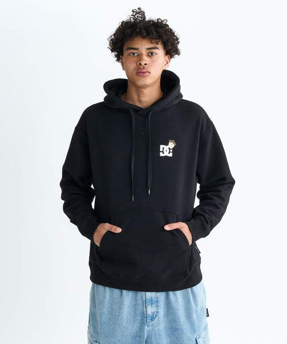 DC Shoes 25 CROWN STAR PH フーディ パーカー 裏起毛 メンズ