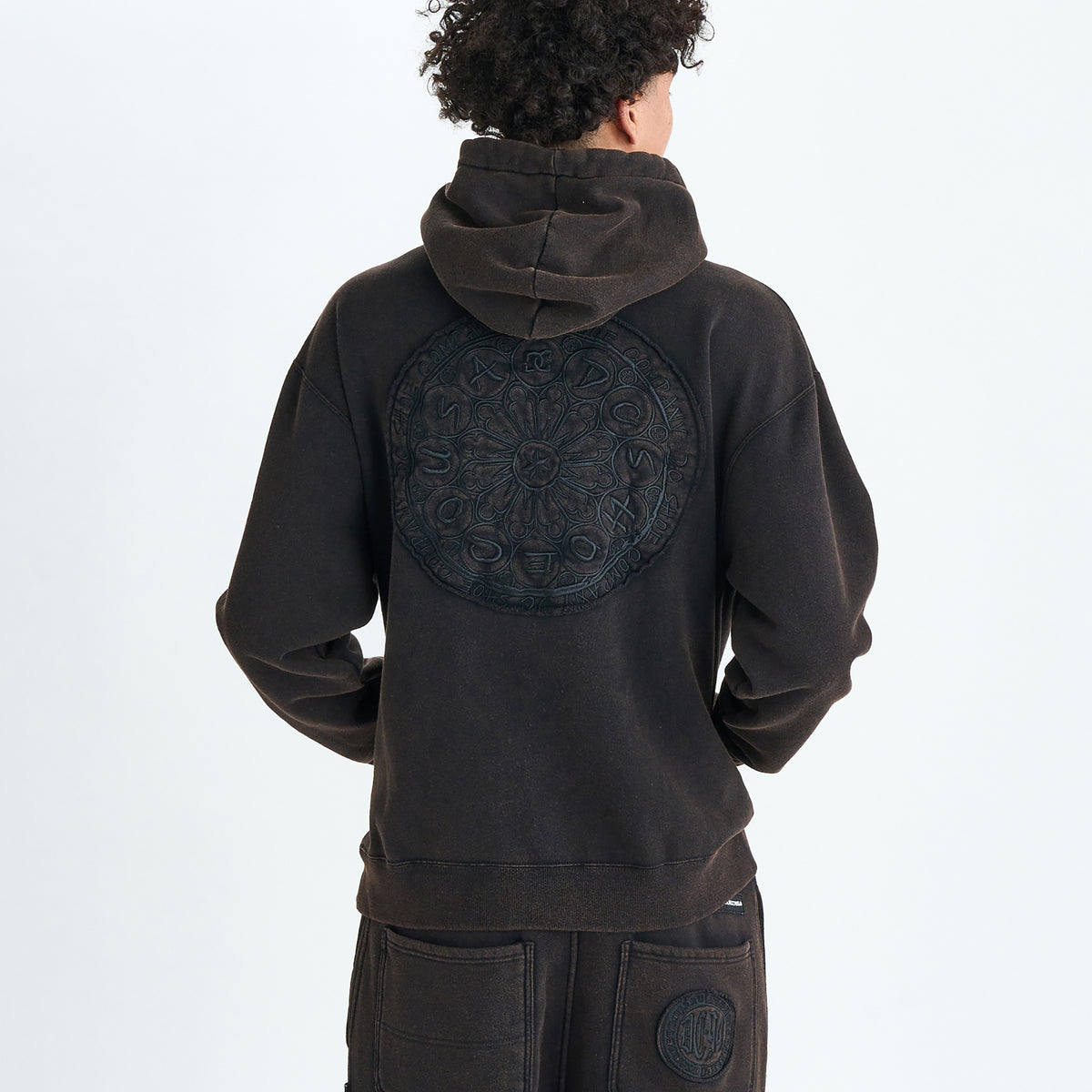 ÜBERMENSCH ブラックフーディ G-DRAGON Übermensch HOODIE ZIP-UP（ブラック）