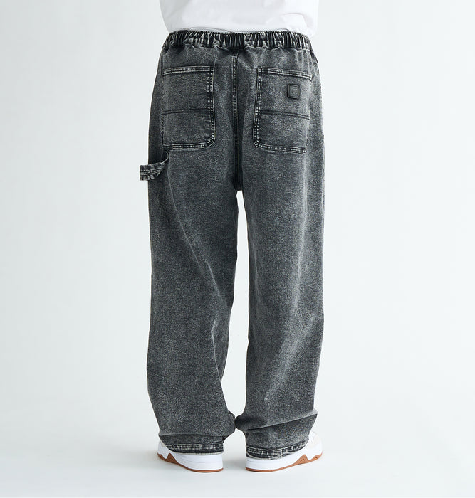 DC Shoes 25 SUPER WIDE BUGGY DOUBLE KNEE PANT メンズ パンツ