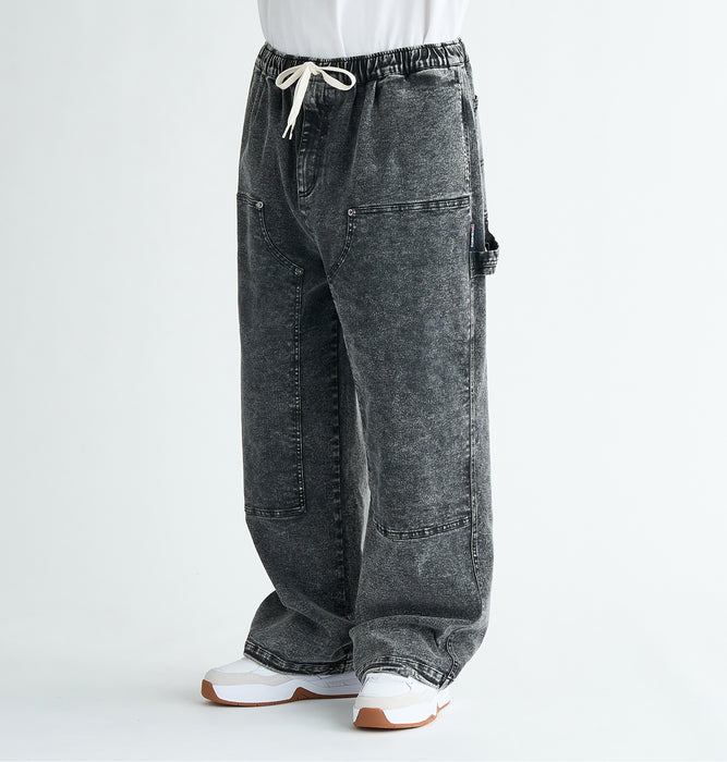 DC Shoes 25 SUPER WIDE BUGGY DOUBLE KNEE PANT メンズ パンツ