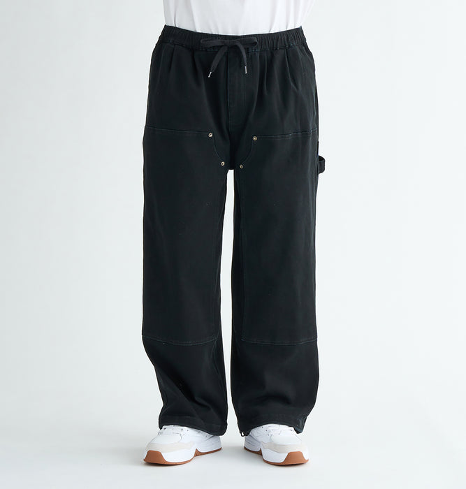 DC Shoes 25 SUPER WIDE BUGGY DOUBLE KNEE PANT メンズ パンツ