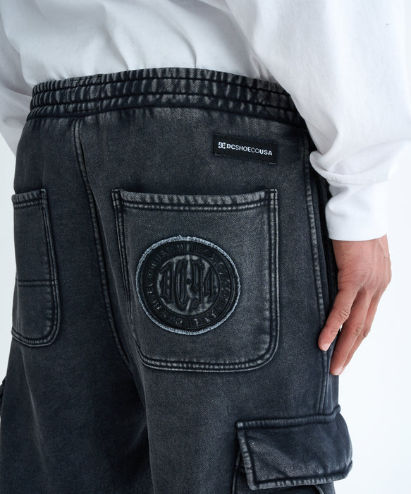 【OUTLET】DC Shoes 25 HIDDEN FLEECE CARGO PANT フリースカーゴパンツ 裏起毛 メンズ