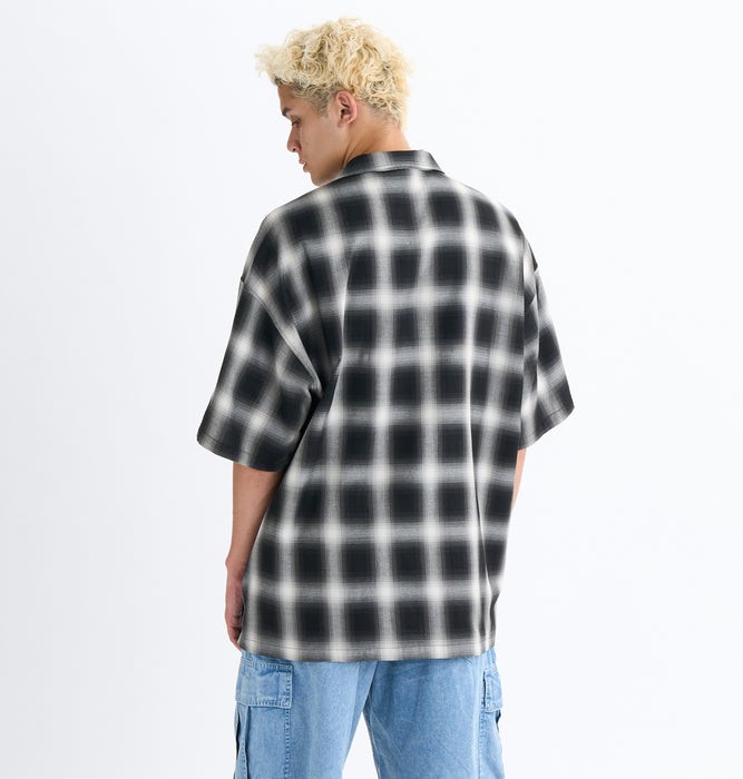 【OUTLET】DC Shoes 25 OMBRE CHECK SHIRT SS