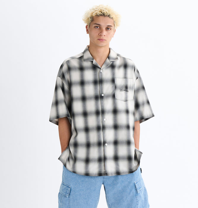 【OUTLET】DC Shoes 25 OMBRE CHECK SHIRT SS
