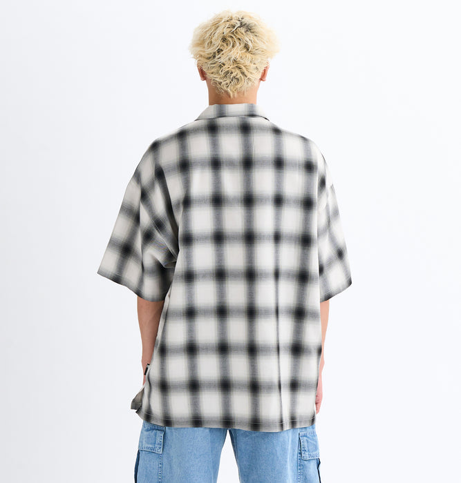 【OUTLET】DC Shoes 25 OMBRE CHECK SHIRT SS
