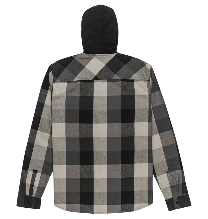 【OUTLET】DC Shoes RUCKUS HOODED フランネルシャツ メンズ
