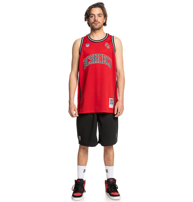 【OUTLET】DC Shoes HOOPS JERSEY メンズ Tシャツ