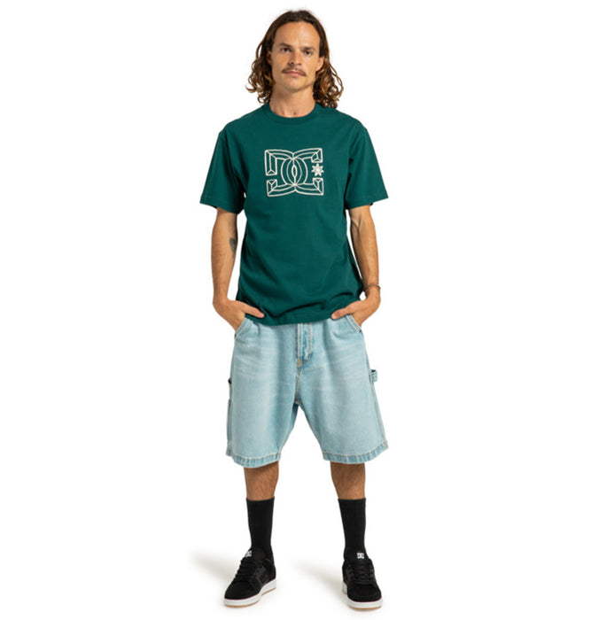 【OUTLET】DC Shoes OUTLINE STAR HSS メンズ Tシャツ