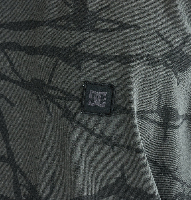 【OUTLET】DC Shoes 25 BARBED WIRE SS メンズ Tシャツ