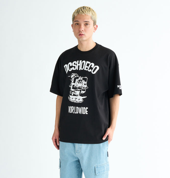 DC Shoes 25 PLAY SKATE SS メンズ Tシャツ