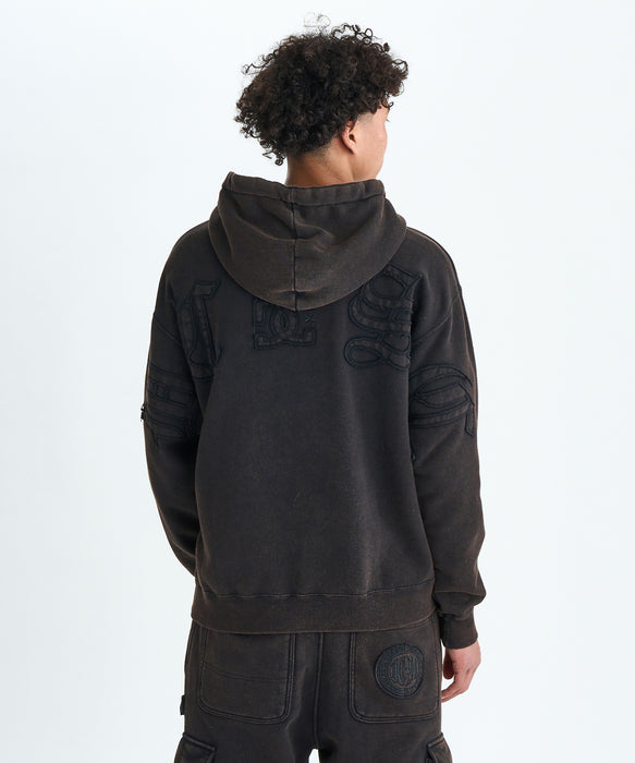 スタイリスト譲受　DrawDesingCreation モッズパーカー DC Shoes 25 HIDDEN ZH フーディ パーカー 裏起毛 セットアップ