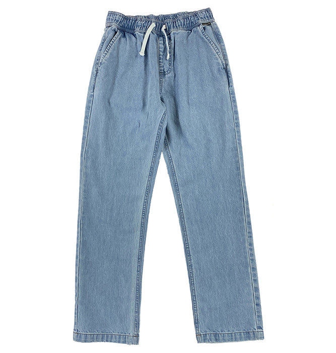 【OUTLET】QUIKSILVER キッズ・ユース TAXER DENIM PANT YOUデニムパンツ ロングパンツ