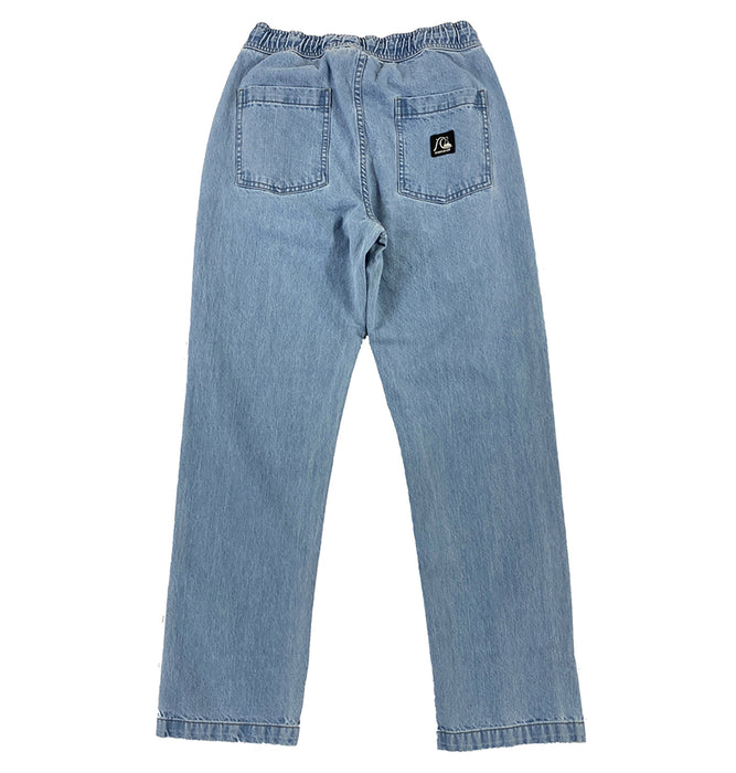 【OUTLET】QUIKSILVER キッズ・ユース TAXER DENIM PANT YOUデニムパンツ ロングパンツ