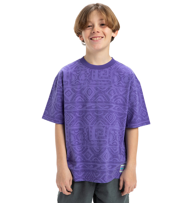 【OUTLET】QUIKSILVER キッズ・ユース GLOBAL HEAT YOUTH SSコットン半袖Tシャツ