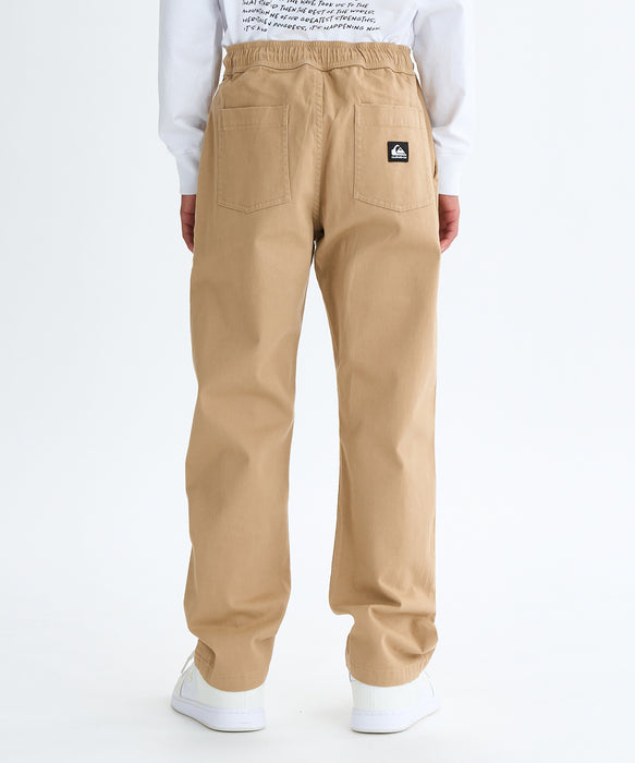 Quiksilver キッズ・ユース TAXER HEAVY TWILL PANT YOUTH パンツ (130-160CM)