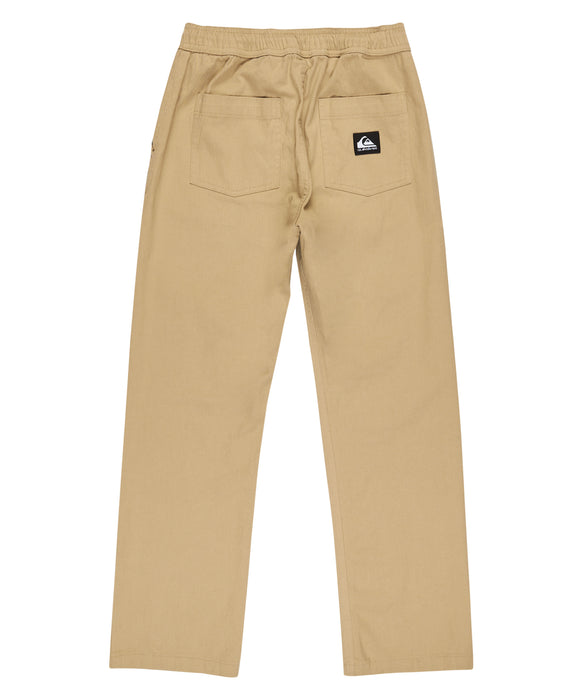 Quiksilver キッズ・ユース TAXER HEAVY TWILL PANT YOUTH パンツ (130-160CM)