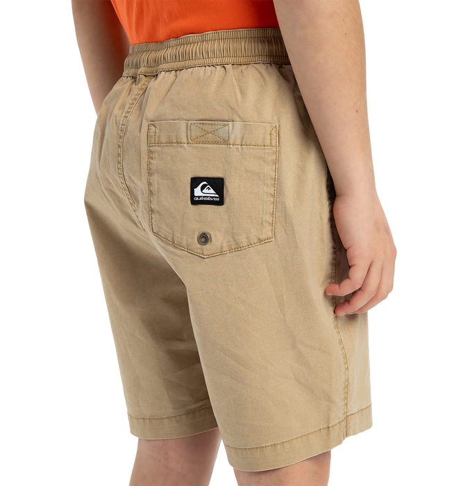 【OUTLET】Quiksilver TAXER YOUTH キッズ ショーツ ハーフパンツ