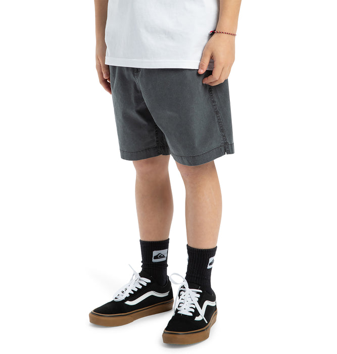 【OUTLET】Quiksilver TAXER YOUTH キッズ ショーツ ハーフパンツ