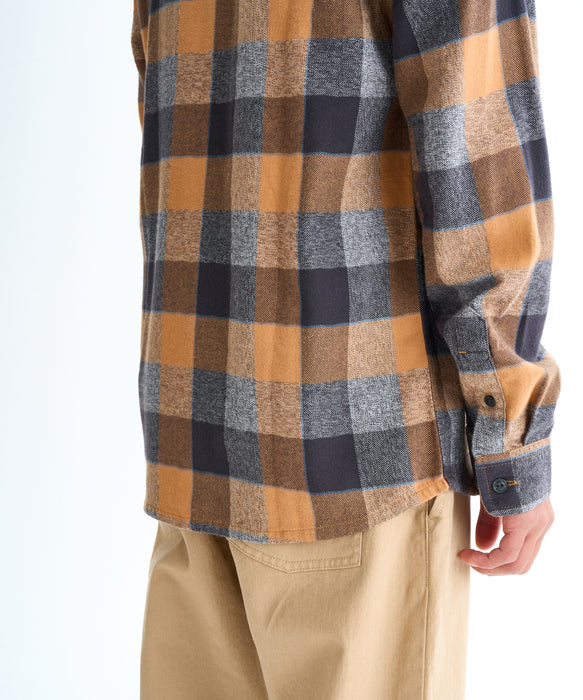 Quiksilver キッズ・ユース MOTHERFLY PLAID YOUTH フランネルシャツ (130-160CM)
