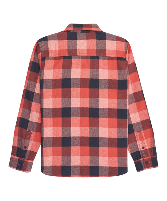 QUIKSILVER キッズ MOTHERFLY PLAID YOUT 長袖シャツ 【2026年秋冬モデル】
