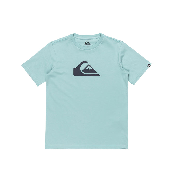 【OUTLET】QUIKSILVER キッズ・ユース EV COMP LOGO SS YTH 半袖コットンTシャツ ロゴT (130-160cm)