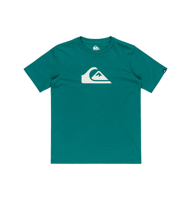 【OUTLET】QUIKSILVER キッズ・ユース EV COMP LOGO SS YTH 半袖コットンTシャツ ロゴT (130-160cm)
