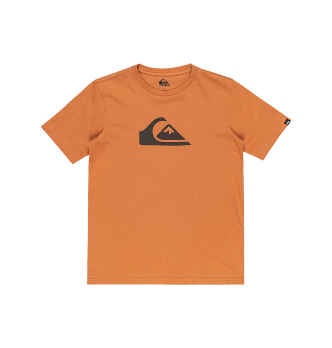 【OUTLET】QUIKSILVER キッズ・ユース EV COMP LOGO SS YTH 半袖コットンTシャツ ロゴT (130-160cm)