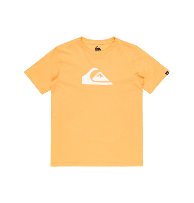 【OUTLET】QUIKSILVER キッズ・ユース EV COMP LOGO SS YTH 半袖コットンTシャツ ロゴT (130-160cm)