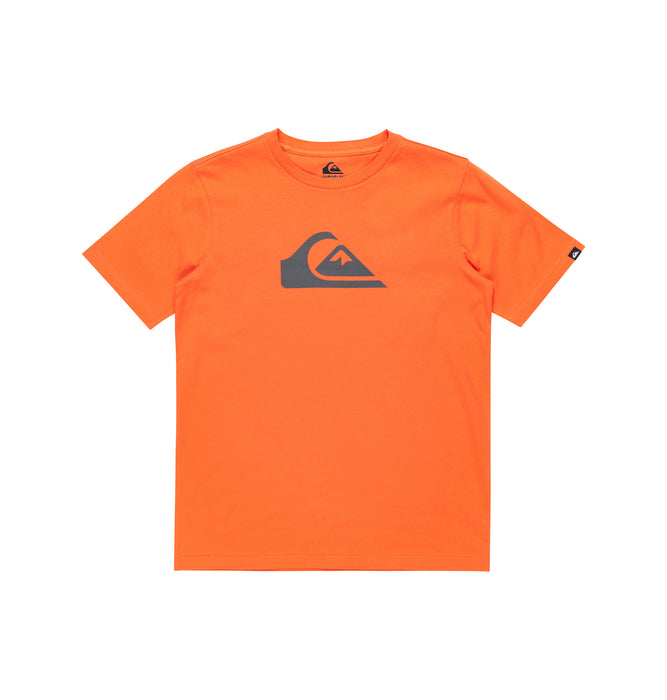 【OUTLET】QUIKSILVER キッズ・ユース EV COMP LOGO SS YTH 半袖コットンTシャツ ロゴT (130-160cm)