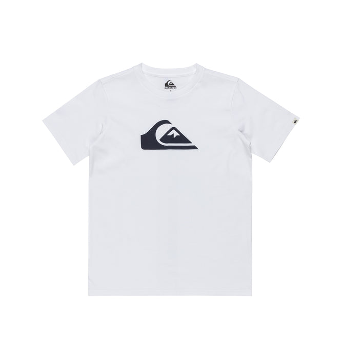 【OUTLET】QUIKSILVER キッズ・ユース EV COMP LOGO SS YTH 半袖コットンTシャツ ロゴT (130-160cm)