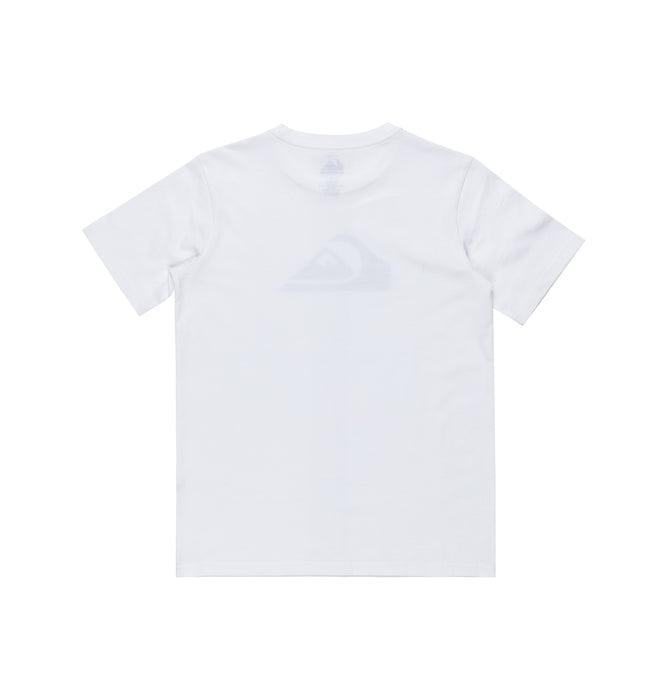 【OUTLET】QUIKSILVER キッズ・ユース EV COMP LOGO SS YTH 半袖コットンTシャツ ロゴT (130-160cm)