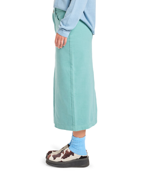 Quiksilver 【オンラインストア・直営店限定】 MASON SKIRT ウィメンズ ロングスカート コットンツイル